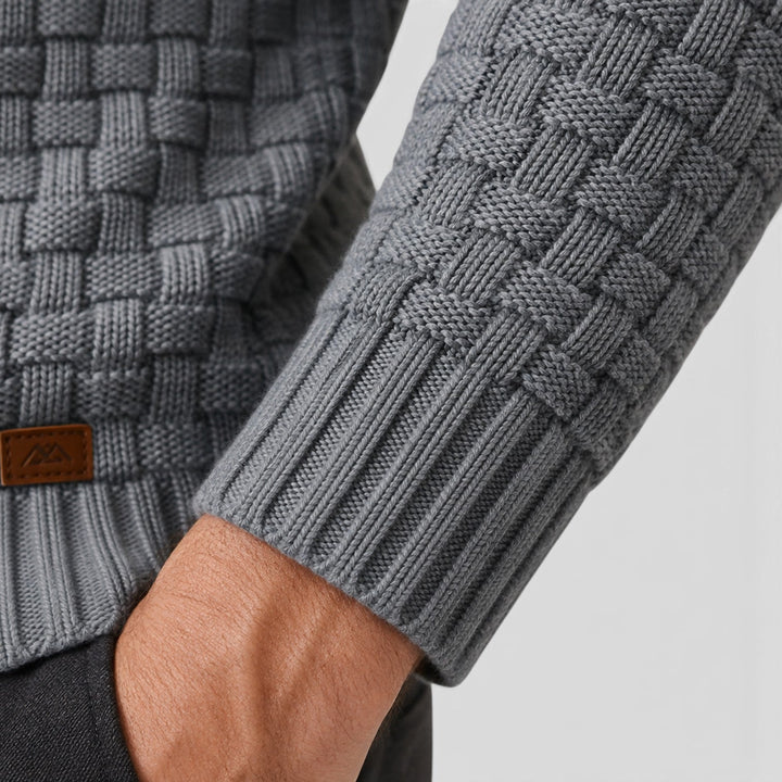 Brock | Timeless Shawl Collar Knitted Sweater