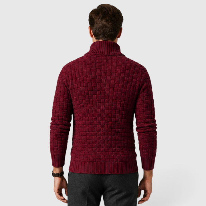 Brock | Timeless Shawl Collar Knitted Sweater