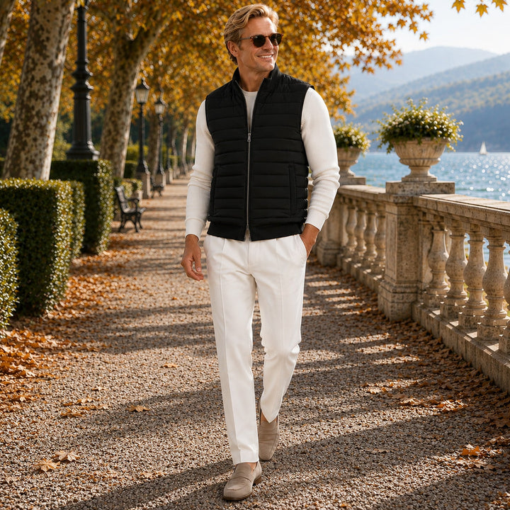 Harvey | Casual Quilted Gilet for Men's Layering