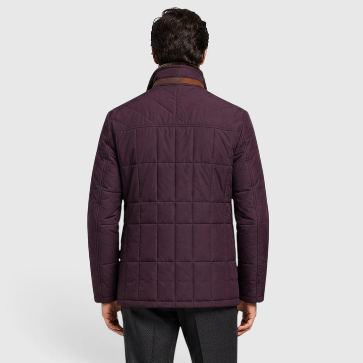 Glen | Smart Quilted Stand-Collar Jacket Men