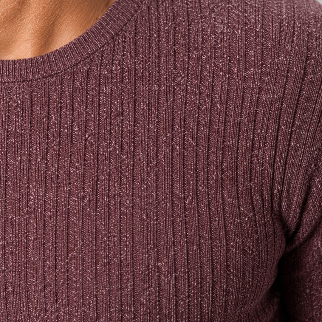 Nathaniel | Smart Crew Neck Knitted Jumper for Men