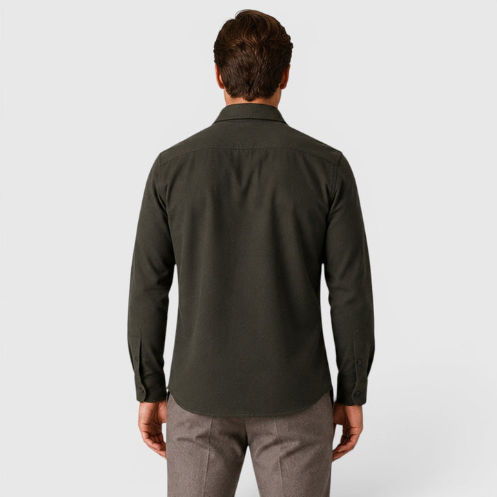 Ivan | Smart Slim Fit Cotton Overshirt Men