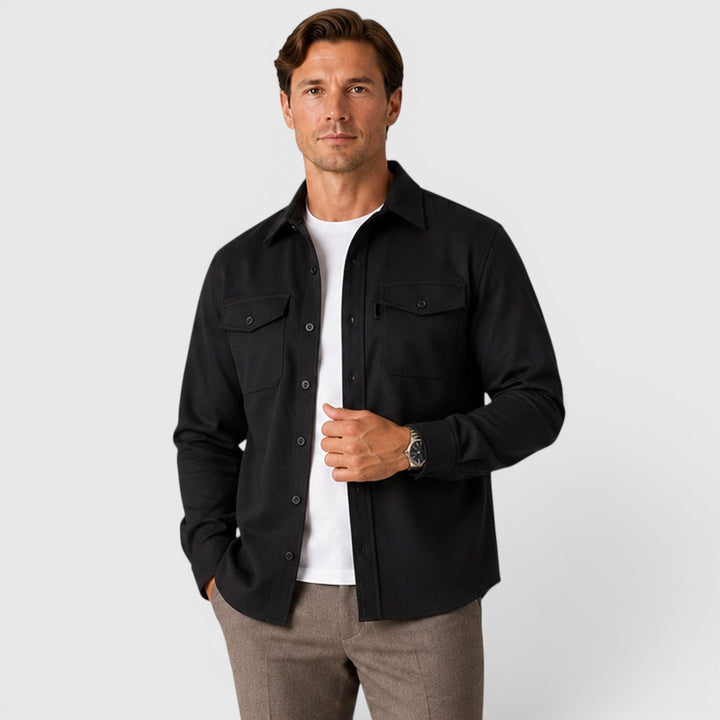 Ivan | Smart Slim Fit Cotton Overshirt Men
