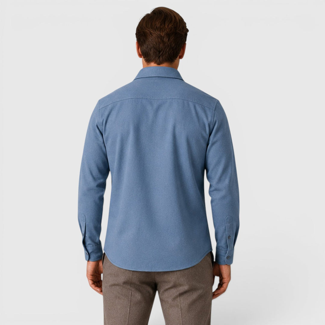 Ivan | Smart Slim Fit Cotton Overshirt Men