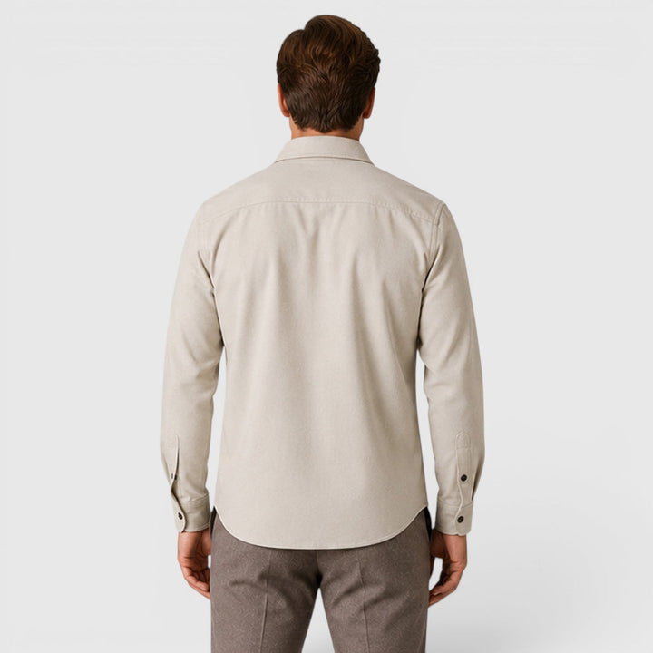 Ivan | Smart Slim Fit Cotton Overshirt Men