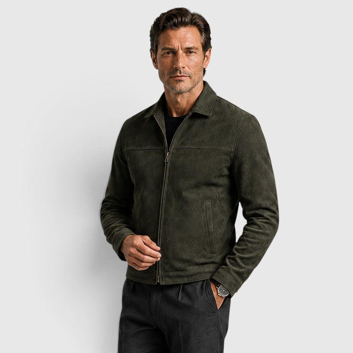 Brogan | Classic Trucker Leather Jacket