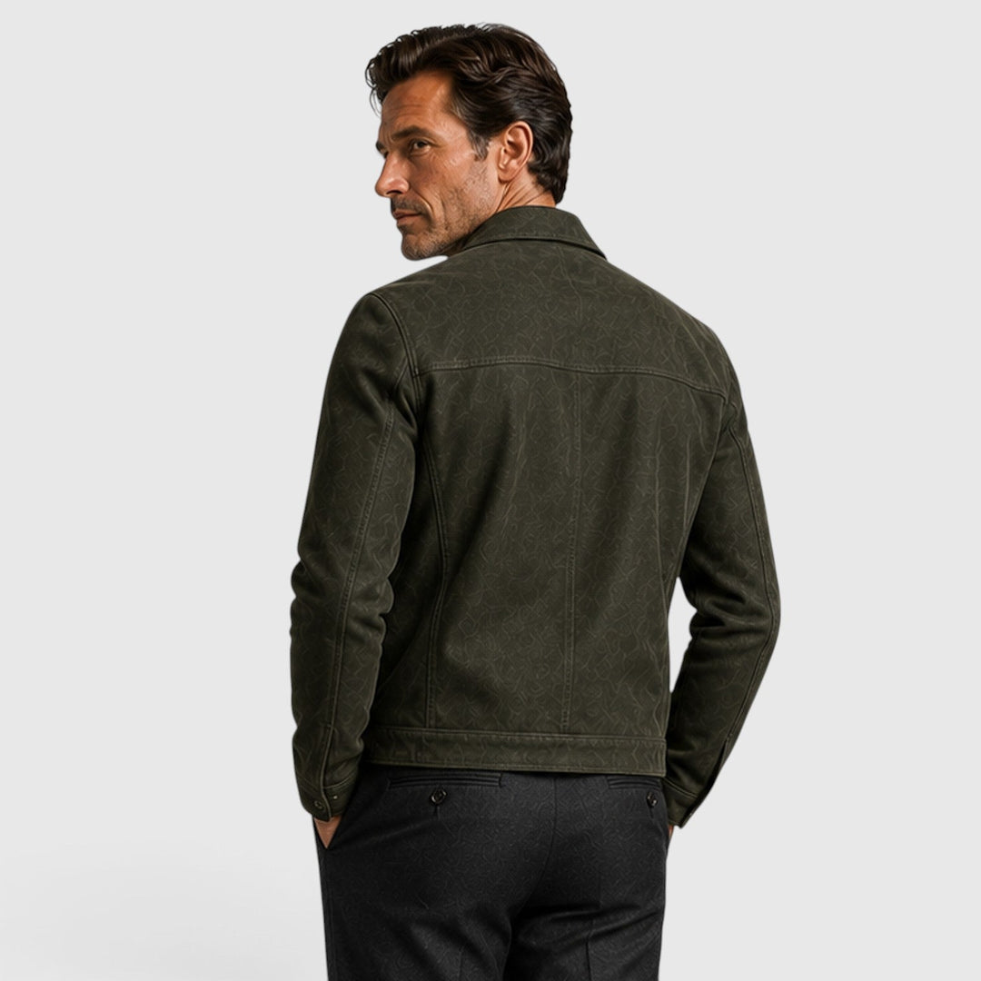 Brogan | Classic Trucker Leather Jacket