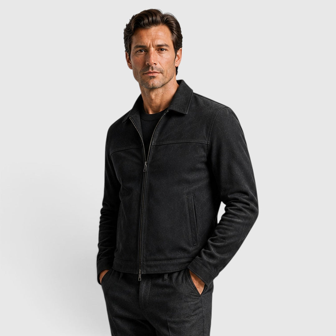 Brogan | Classic Trucker Leather Jacket
