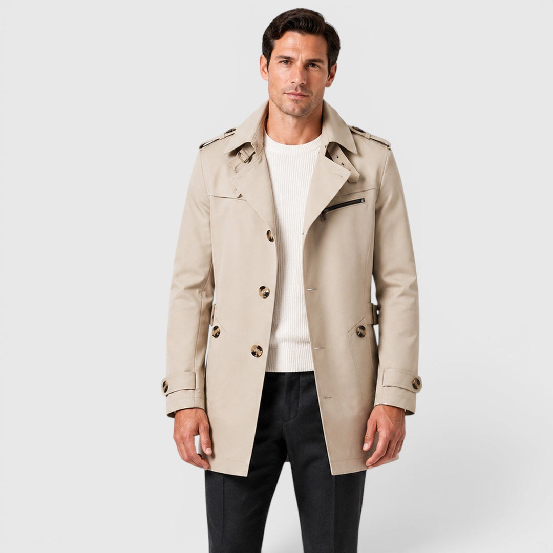 Beckett | Rugged Cotton Field Jacket for Men's Utility Wear