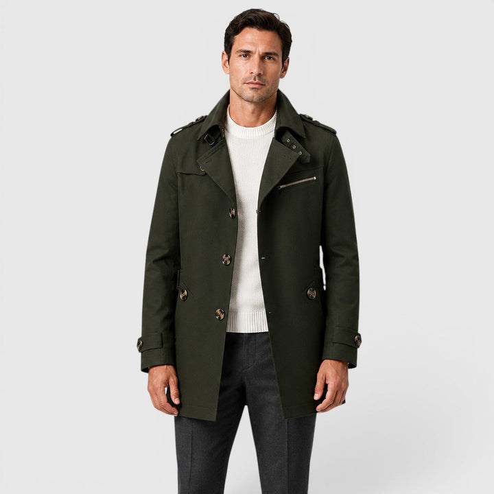 Beckett | Rugged Cotton Field Jacket for Men's Utility Wear