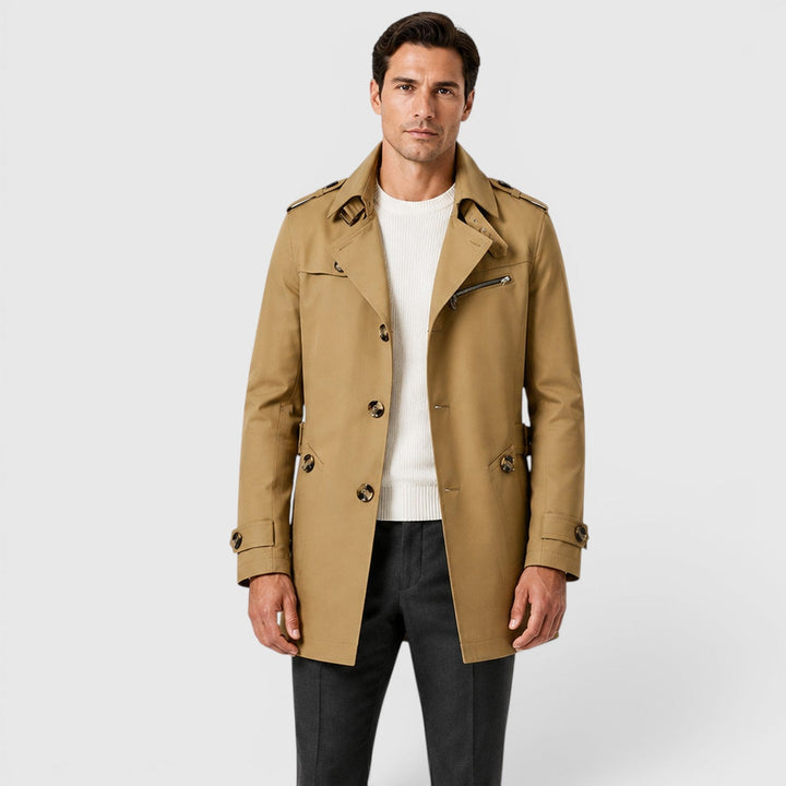 Beckett | Rugged Cotton Field Jacket for Men's Utility Wear