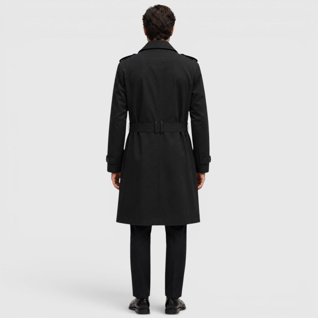 Stanley | Refined Tailored Trench Coat for Men's Smart Casual Wear