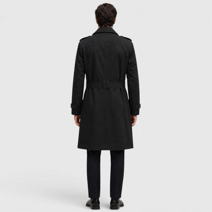 Stanley | Refined Tailored Trench Coat for Men's Smart Casual Wear