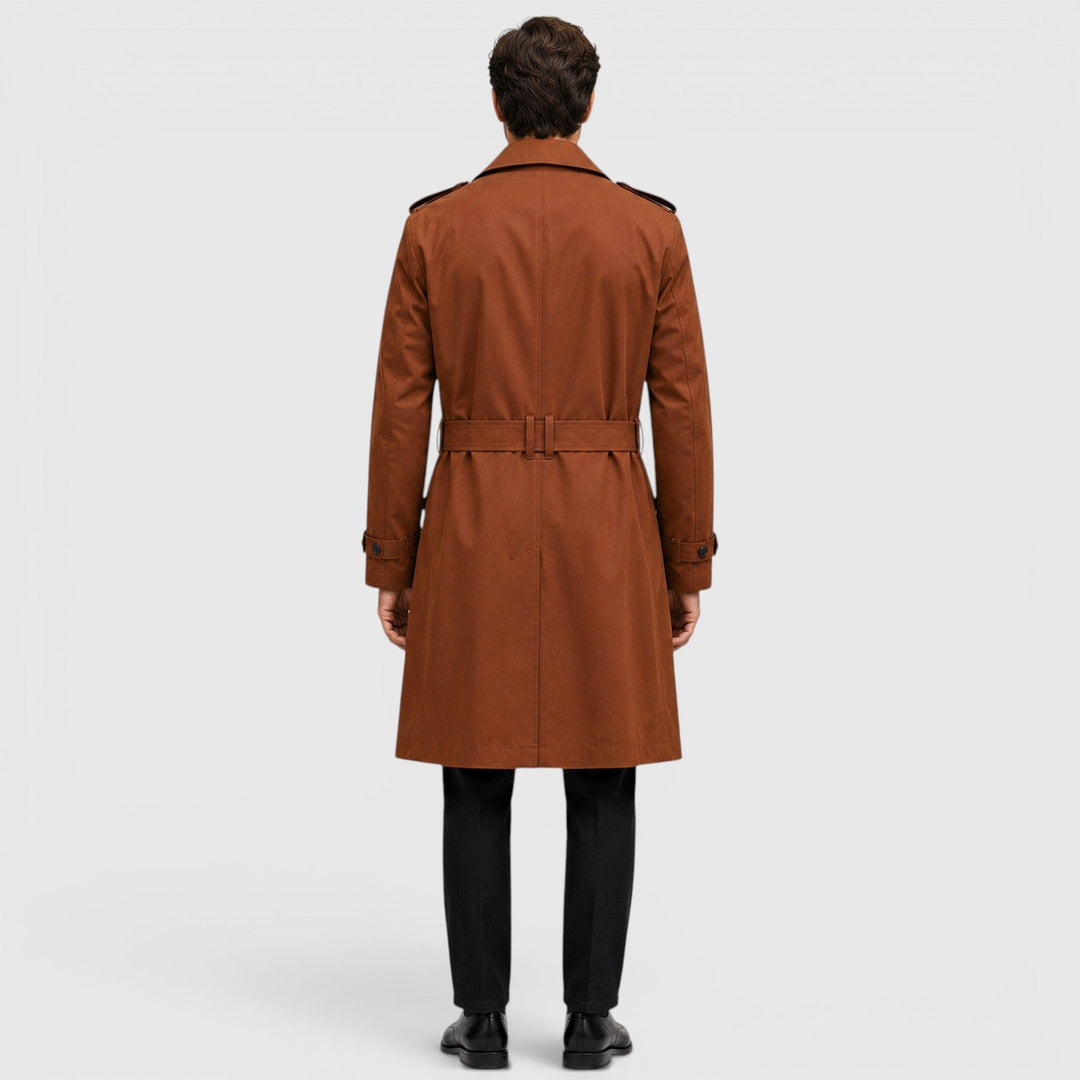 Stanley | Refined Tailored Trench Coat for Men's Smart Casual Wear