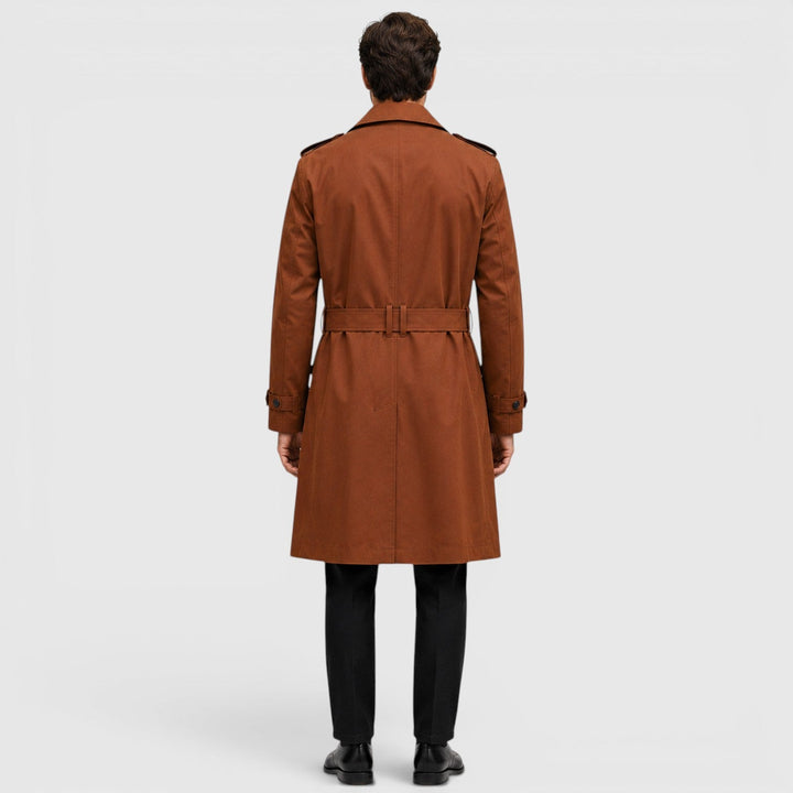 Stanley | Refined Tailored Trench Coat for Men's Smart Casual Wear