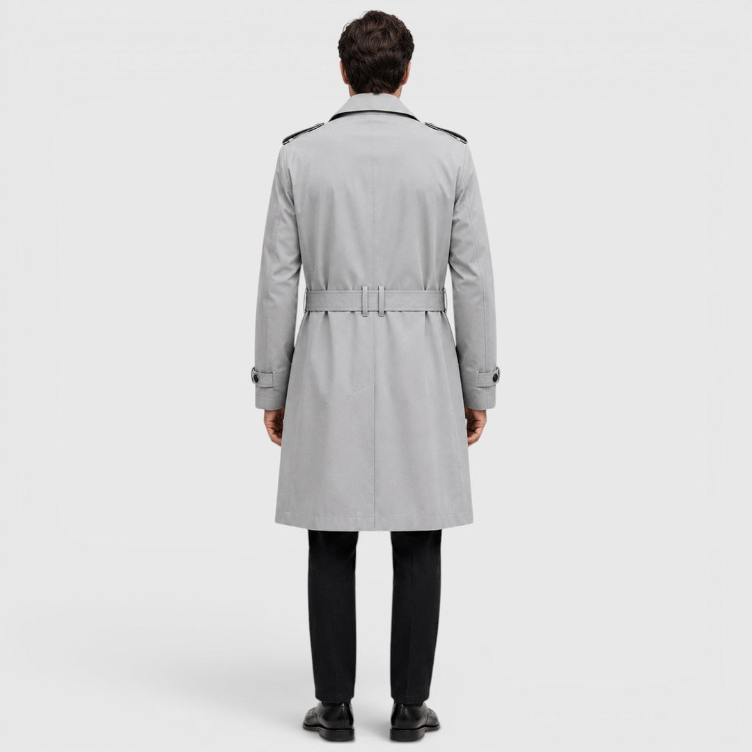 Stanley | Refined Tailored Trench Coat for Men's Smart Casual Wear