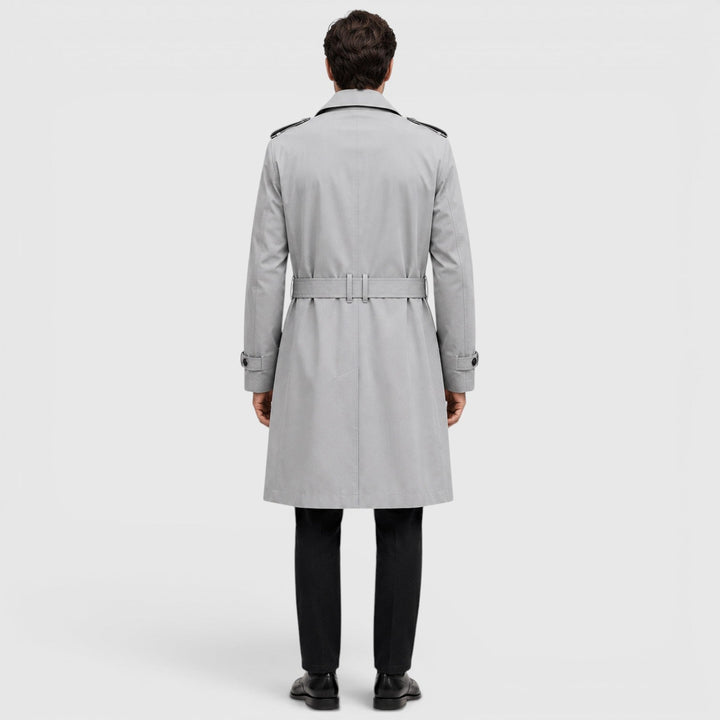 Stanley | Refined Tailored Trench Coat for Men's Smart Casual Wear