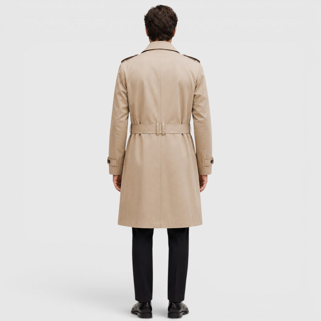 Stanley | Refined Tailored Trench Coat for Men's Smart Casual Wear
