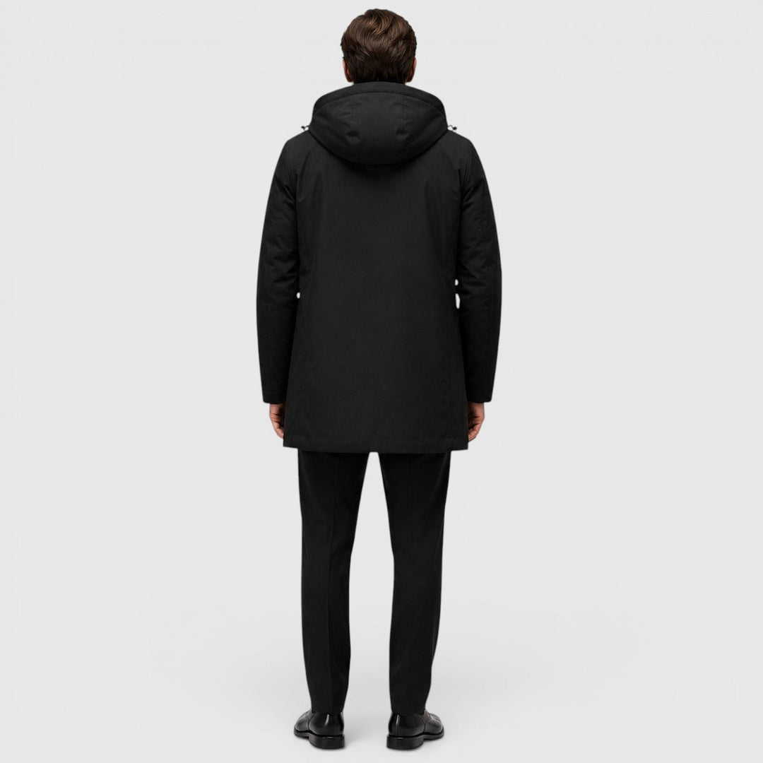 Ronan | Warm Hooded Parka Jacket for Men's Cold Weather Wear
