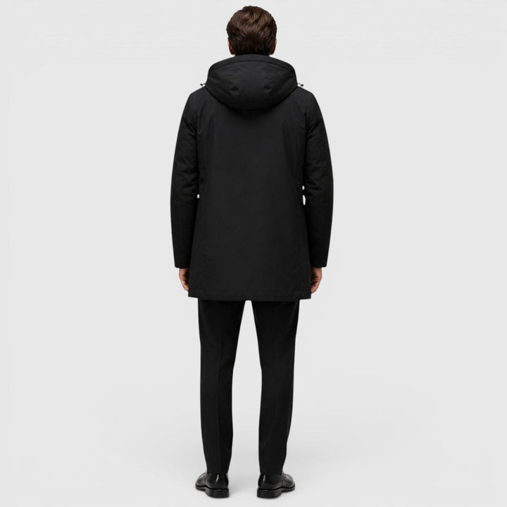 Ronan | Warm Hooded Parka Jacket for Men's Cold Weather Wear