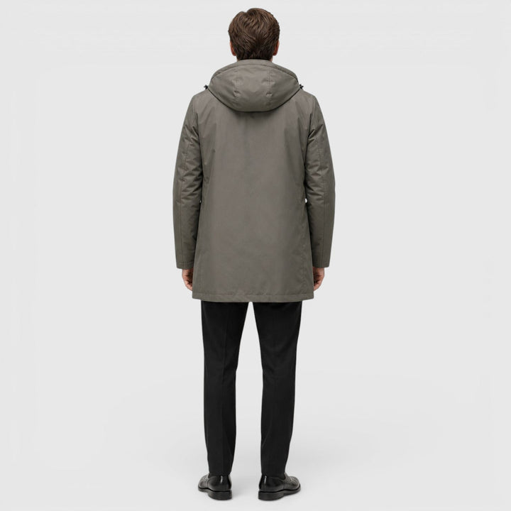 Ronan | Warm Hooded Parka Jacket for Men's Cold Weather Wear
