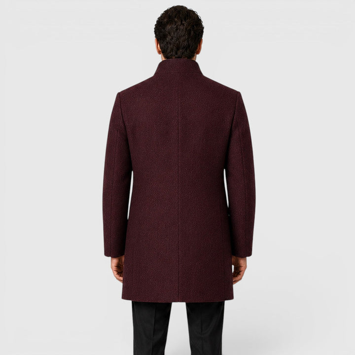 Caspian | Warm Wool Overcoat for Men's Formal Wear