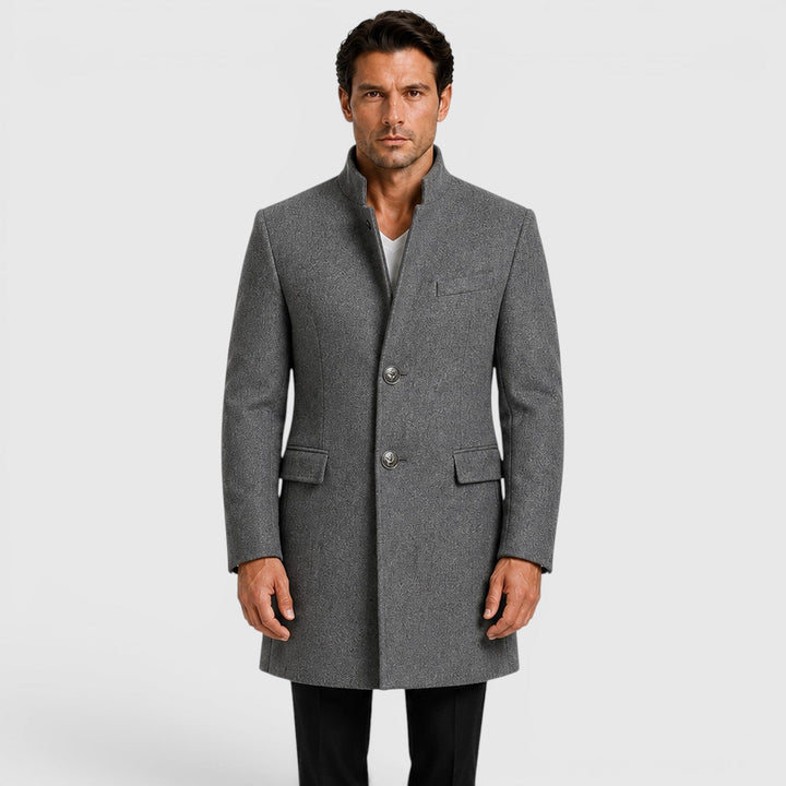 Caspian | Warm Wool Overcoat for Men's Formal Wear