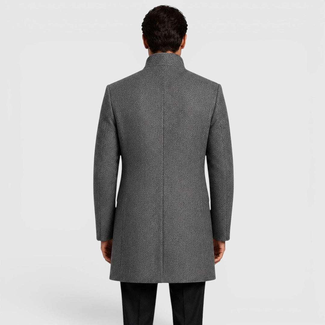 Caspian | Warm Wool Overcoat for Men's Formal Wear
