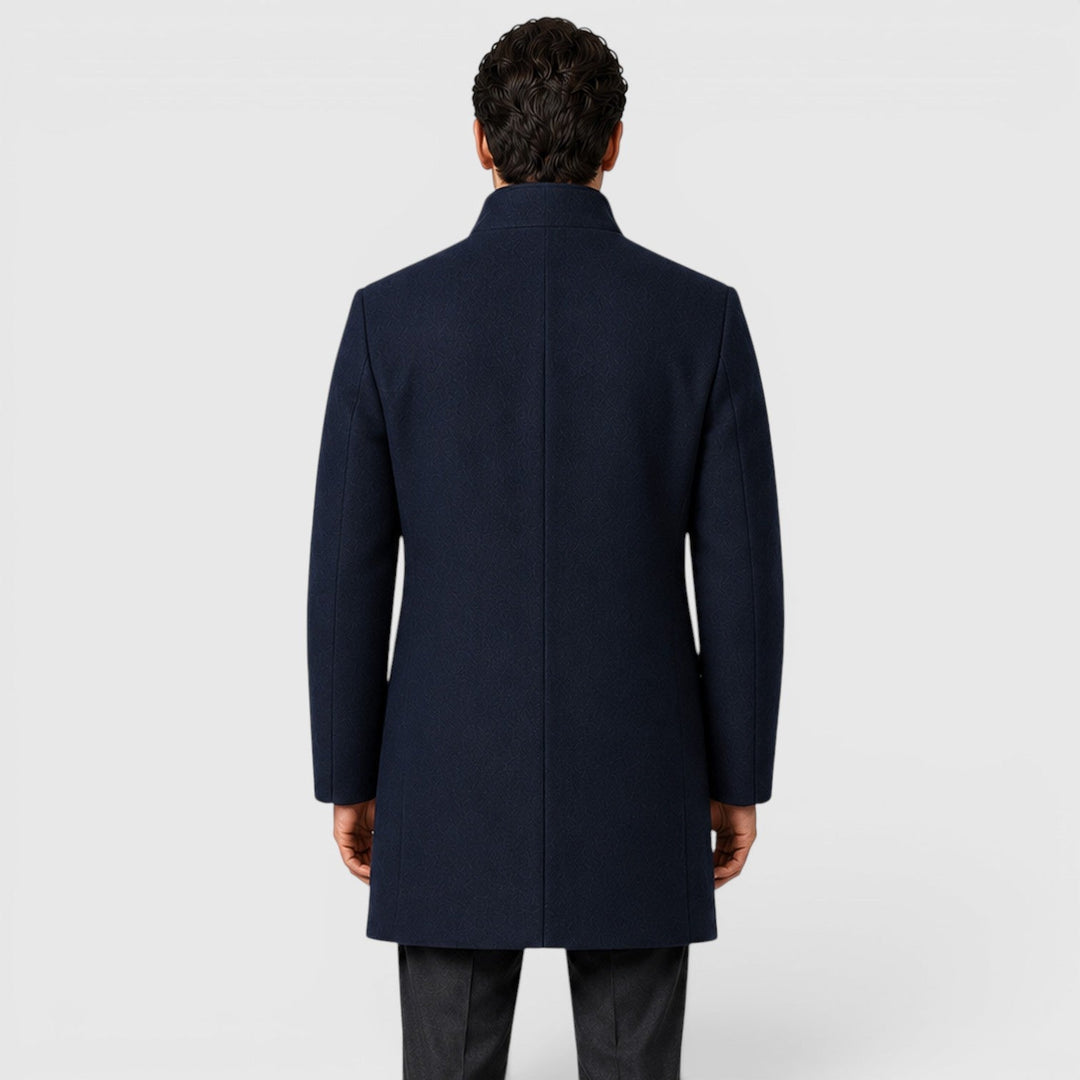 Caspian | Warm Wool Overcoat for Men's Formal Wear