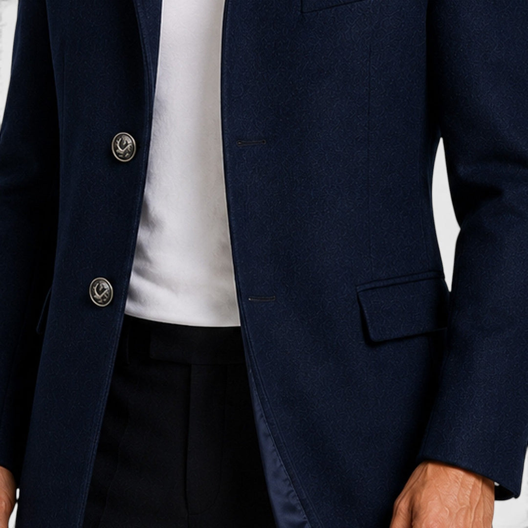 Caspian | Warm Wool Overcoat for Men's Formal Wear
