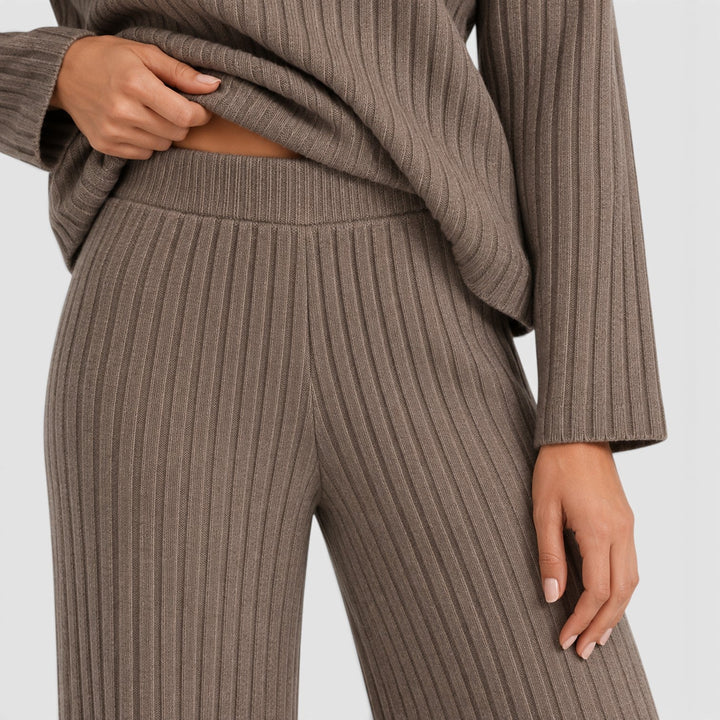 Valentina | Relaxed Ribbed Knit Loungewear Set