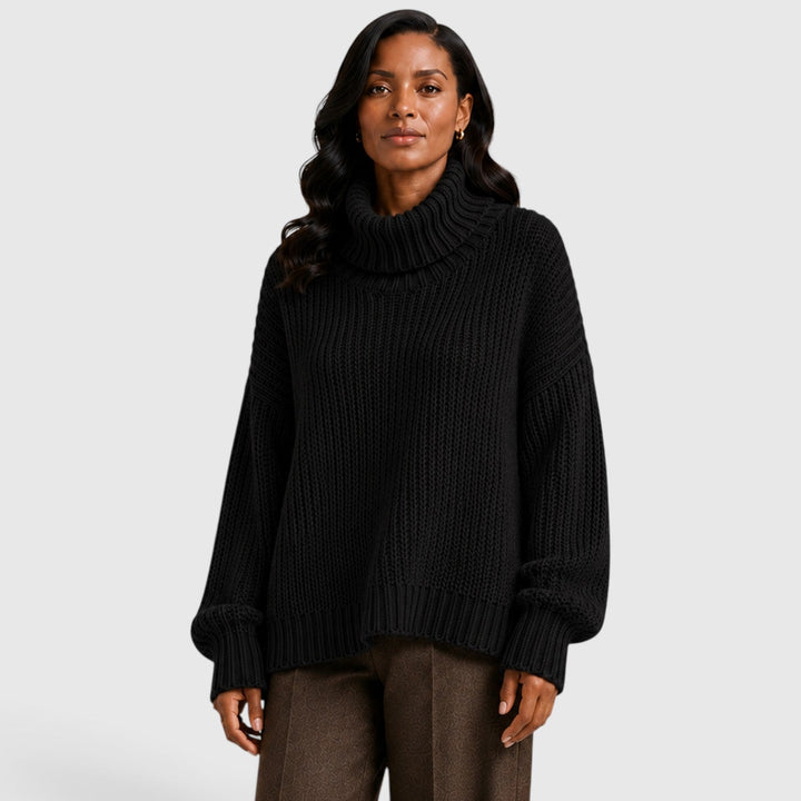 Grace | Warm Turtleneck Chunky Knit Jumper