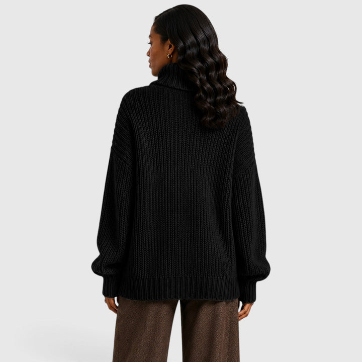 Grace | Warm Turtleneck Chunky Knit Jumper