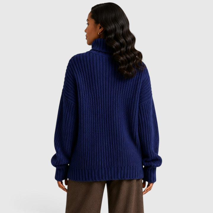Grace | Warm Turtleneck Chunky Knit Jumper