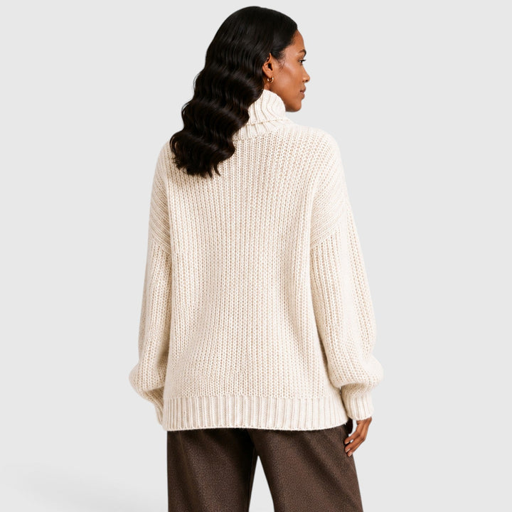 Grace | Warm Turtleneck Chunky Knit Jumper