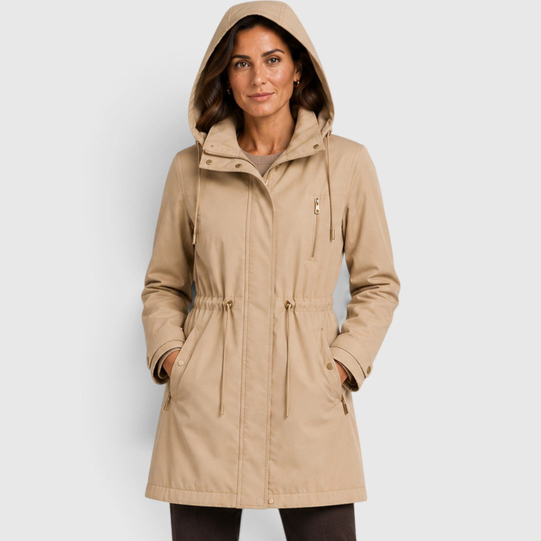 Marianne | Casual Hooded Utility Coat