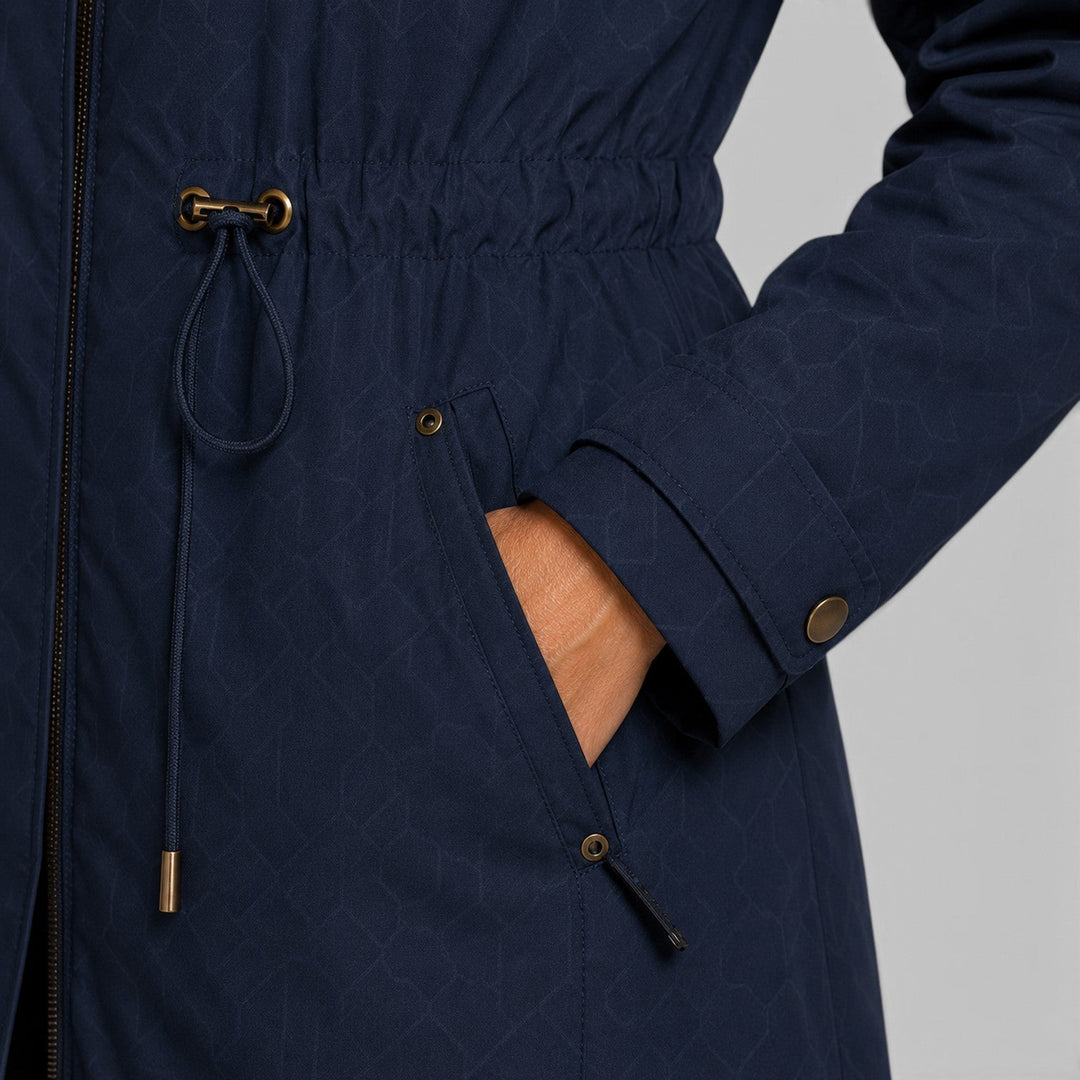 Delphine | Practical Hooded Cotton Parka