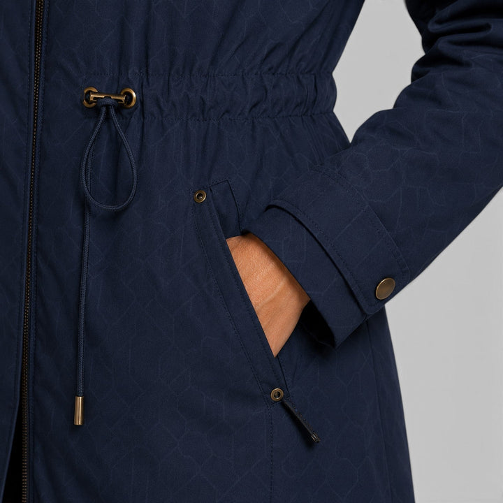 Delphine | Practical Hooded Cotton Parka