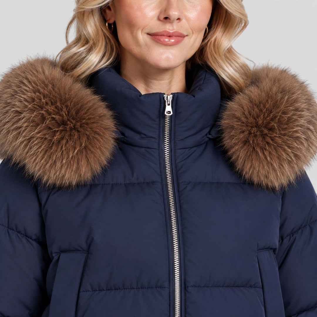 Freya | Sleek Cropped Puffer Jacket Women