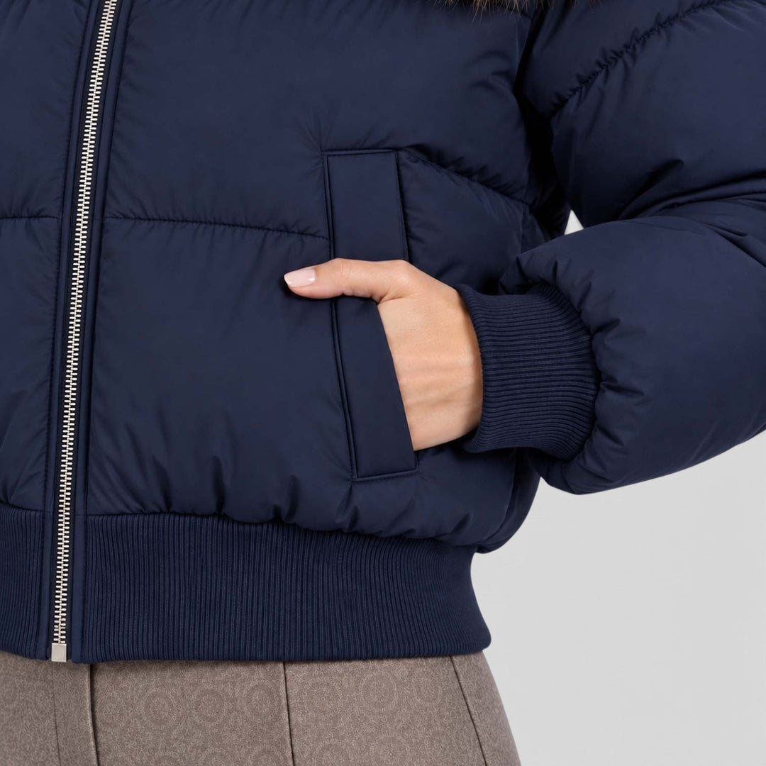 Freya | Sleek Cropped Puffer Jacket Women