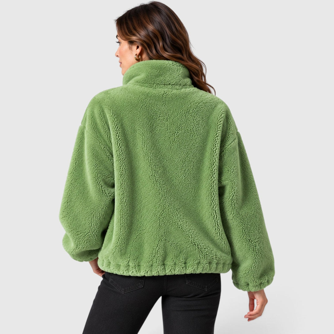 Susannah | Modern Faux Fur Jacket Women Full Zip