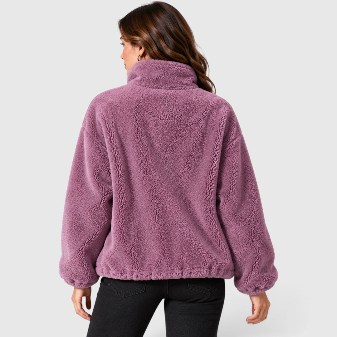 Susannah | Modern Faux Fur Jacket Women Full Zip