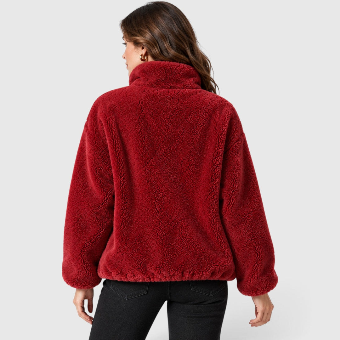 Susannah | Modern Faux Fur Jacket Women Full Zip