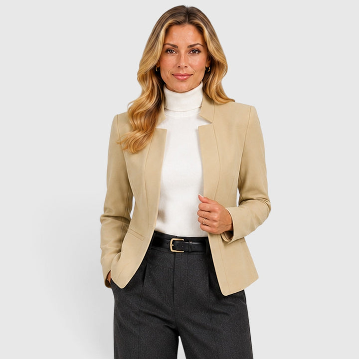Blythe | Effortless Knit Blazer with Stretch Comfort
