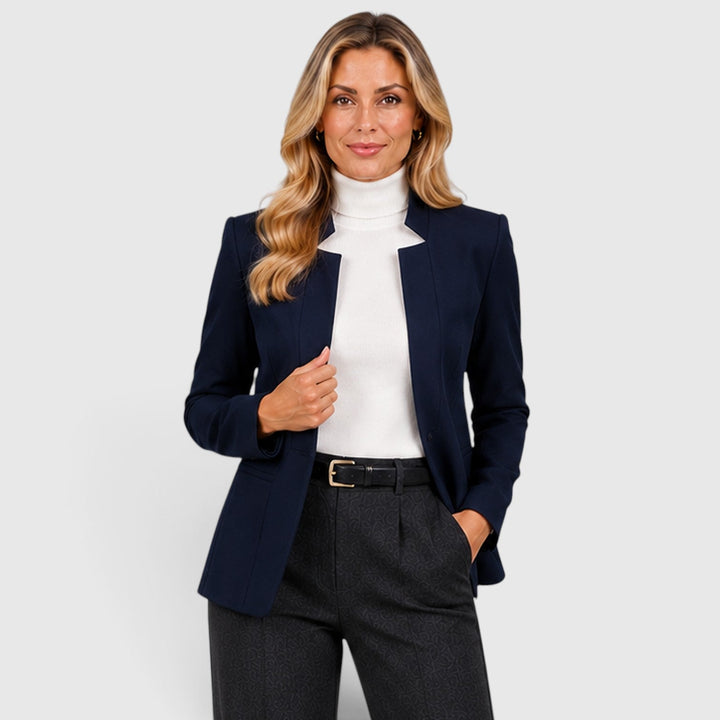 Blythe | Effortless Knit Blazer with Stretch Comfort