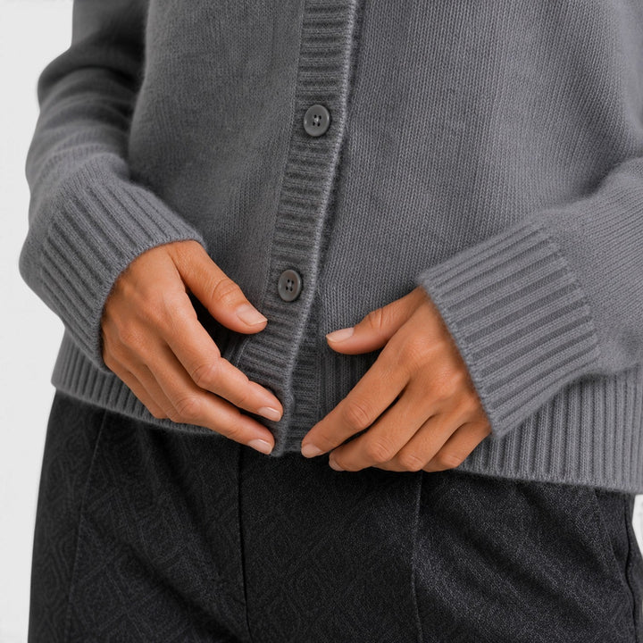 Henrietta | Polished Button-Up Cardigan
