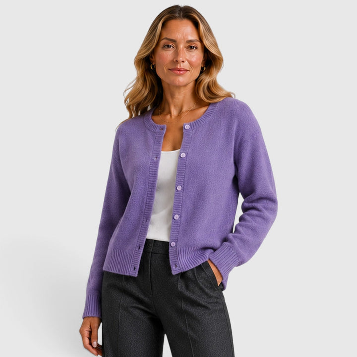 Henrietta | Polished Button-Up Cardigan