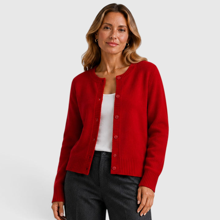 Henrietta | Polished Button-Up Cardigan
