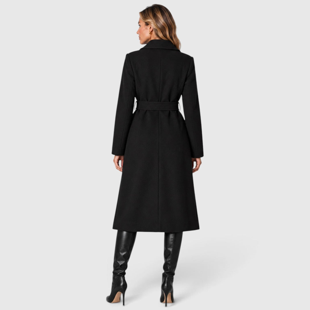 Eustacia | Polished Belted Trench Coat