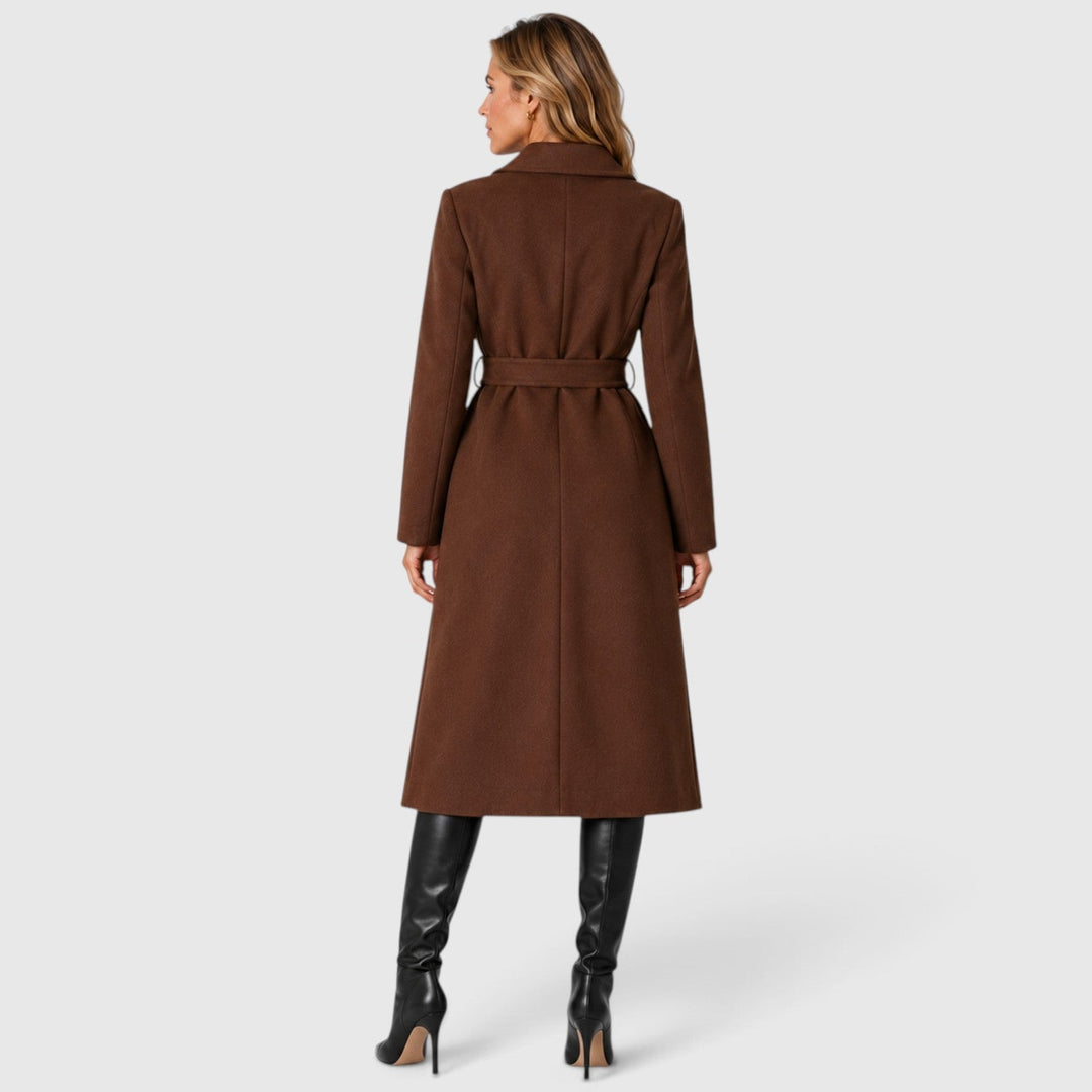 Eustacia | Polished Belted Trench Coat